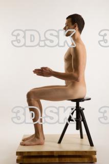 Sitting reference of nude Willard 0009